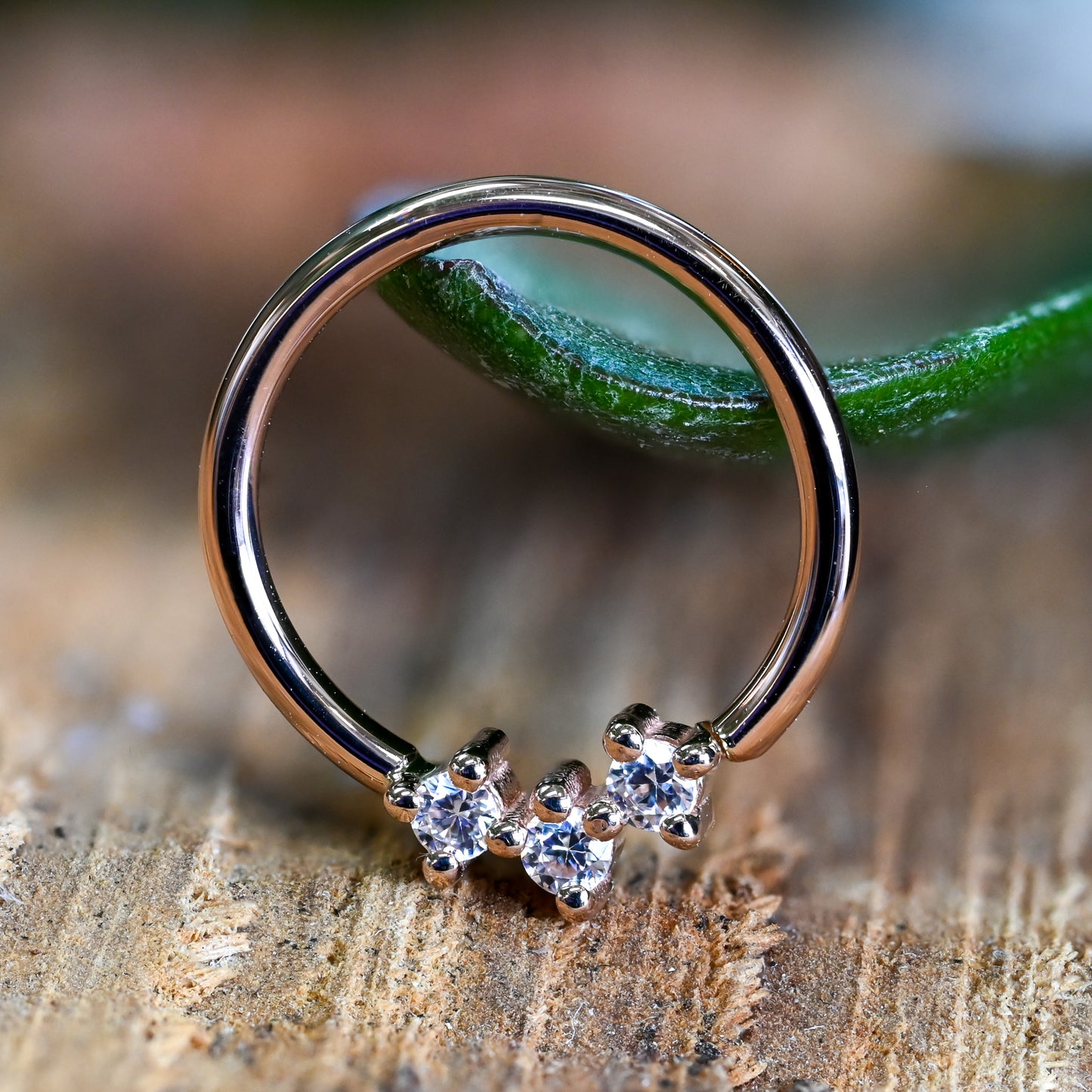 Muse Seam Ring in CZ